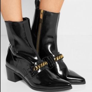 Stella McCartney black ankle boots Sz 38